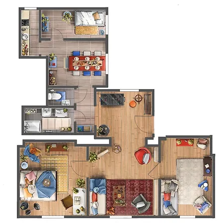 Apartament Air Hockey Joy Old Town Heart